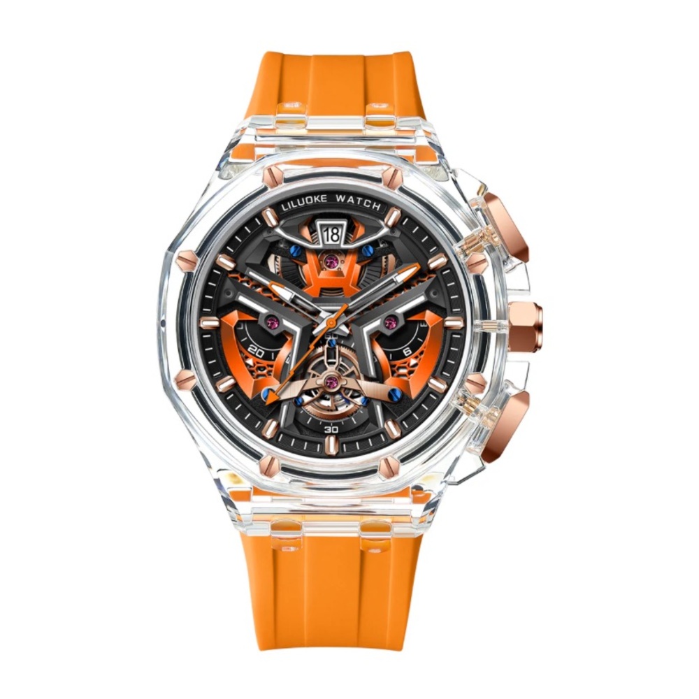 Lilu Smartwatch in Bold Orange and Black
